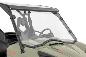 Can-Am Commander 1000 LTD Full Windshield - Rough Country - Scratch Resistant - '13-'18